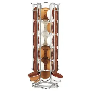 HOME EQUIPEMENT Tour de rangement dosettes dolce gusto - 50926 pas cher