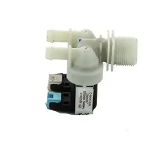 Electrovanne 2 voies 41032538 pour lave linge candy, hoover, iberna