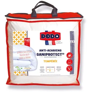Couette Blanc Antiacarien 140x200 Cm Dodo pas cher