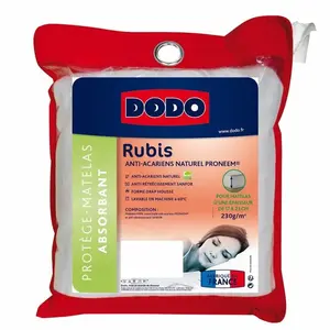 Alèse - Protège Matelas Absorbant Anti-Acariens Rubis DODO pas cher