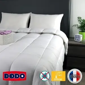 Comparateur de prix : Couette tempérée Belle Nuit - 220 x 240 cm - 350gr/m² - Blanc - DODO