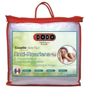 Comparateur de prix : DODO Couette tempérée 350gr/m² BELLE NUIT 140x200cm