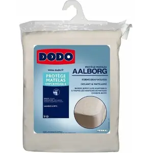 Comparateur de prix : DODO Protege matelas Aalborg - Matelassé et imperméable - 160x200 cm