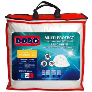 Comparateur de prix : DODO Couette tempérée MULTIPROTECT - 140 x 200 cm