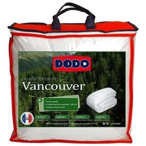 Comparateur de prix : DODO Couette tempérée Vancouver - 220 x 240 cm - Blanc