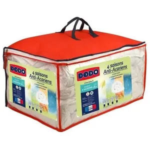 Comparateur de prix : DODO Couette 4 saisons anti-acariens - 220 x 240 cm - Blanc