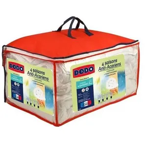 Comparateur de prix : DODO Couette 4 saisons anti-acariens - 240 x 260 cm - Blanc