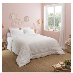 Couette D'hiver Chaude DODO – 220x240 Cm, 400gr/m², Blanche, 100% Coton, Fabrication Française