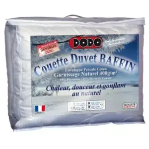 Couette DODO Naturelle Duvet BAFFIN - 240x260cm pas cher