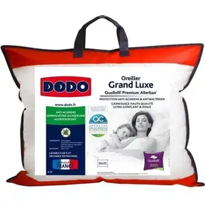 Comparateur de prix : DODO Oreiller Grand luxe Quallofil Allerban 50x70cm