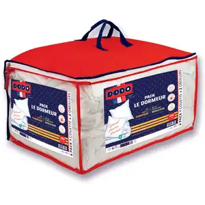 Couette 260x240 cm + 2 oreillers 60x60 cm LE DORMEUR pas cher
