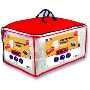 Comparateur de prix : DODO Pack Protection : Couette 220x240 cm + Taie d'oreiller + 1 Protèg...