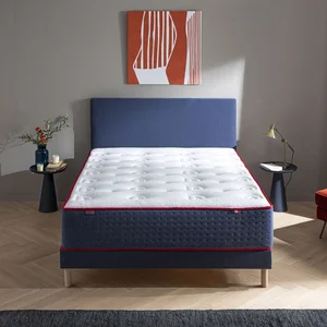 Ensemble DODO - Matelas mi-ferme à ressorts ensachés + sommier à latte... pas cher