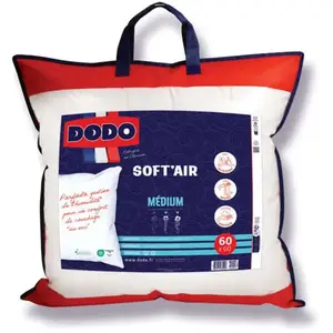 DODO Oreiller Carré 60 x 60 cm SOFT'AIR pas cher