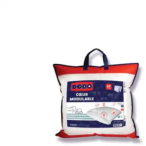 DODO Oreiller Carré 60 x 60 cm COEUR MODULABLE pas cher
