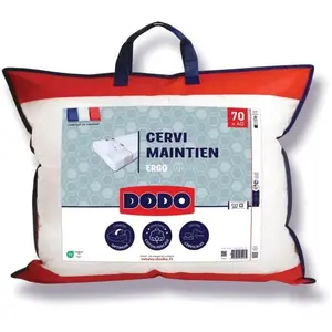 Oreiller ferme - DODO - Maintien cervical - 40 x 70 cm - BlancVendu paramazon