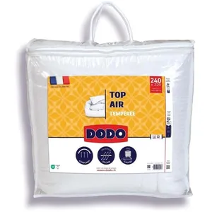 Comparateur de prix : Couette tempérée - DODO - TOP AIR - 220 x 240 cm - 300G/M² - Blanc