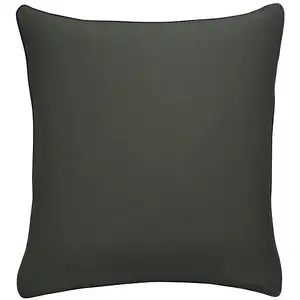 Dodo Taie d'oreiller jersey coloris carbone 65x65 cm pas cher