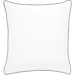 Dodo Taie d'oreiller jersey coloris blanc 65x65 cm pas cher