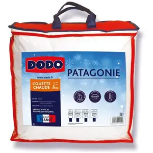Comparateur de prix : DODO Couette chaude Patagonie Blanc - 220x240 cm