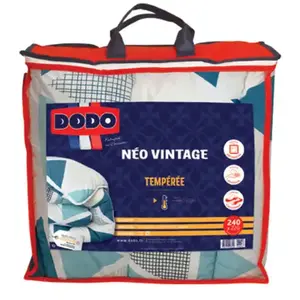 DODO Couette 220x240cm NEO-VINTAGE pas cher