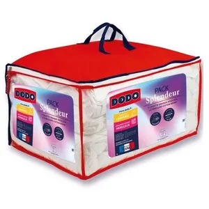 Comparateur de prix : DODO Pack couette 220 x 240 cm + 2 oreillers 60 x 60 cm - Splendeur - ...