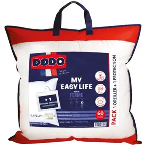 DODO Oreiller Carré 60 x 60 cm KIT MY EASY LIFE pas cher