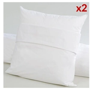 Dodo Lot de 2 Protège Oreillers Absorbants - Molleton de Coton Bio - 50/70 - pas cher