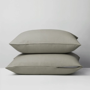 Comparateur de prix : Lot de 2 Taies d'oreiller 2 en 1 - Alèse absorbante intégrée - Coloris...