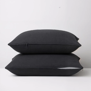 Comparateur de prix : Lot de 2 Taies d'oreiller 2 en 1 - Alèse absorbante intégrée - Coloris...