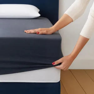 Comparateur de prix : Drap Housse 2 en 1 - Alèse Imperméable intégrée - Coloris Sable Dodo