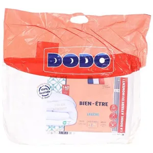 DODO Couette légère BIEN ETRE 250g/m² blanc 140 x 200 cm