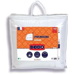 Comparateur de prix : Couette chaude - DODO - PREMIUM - 140 x 200 cm - 250G/M² - Blanc