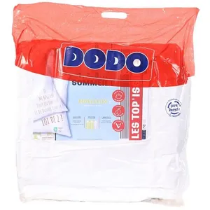 DODO Oreiller confort moelleux 1 2 3 SOMMEIL 450g/m² blanc 60x60 cm