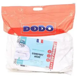 DODO Couette légère confort aéré blanc 140 x 200 cm pas cher