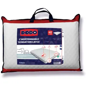 DODO Oreiller rectangulaire 40x60 cm L'INDÉFORMABLE SENSATION LATEXVendu parconforama