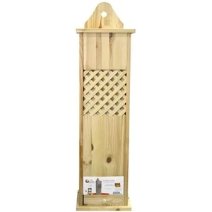 Comparateur de prix : FRANDIS Huche à pain en bois pin massif 78x21x17cm marron
