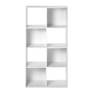 COMPO MEUBLE de rangement 8 cases Blanc - L62 cmVendu parcdiscount