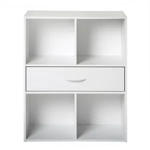 COMPO Meuble de rangement contemporain blanc - L 62 cm pas cher
