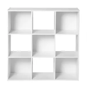 COMPO Meuble de rangement contemporain blanc mat - L 92 cm