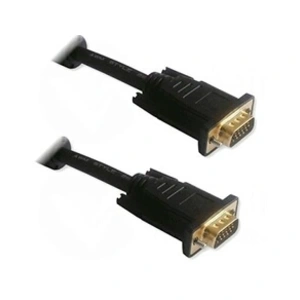 HD15 M/M 15br.3 coax black/gold Longueur 10 m LINEAIRE - XPCHD166H