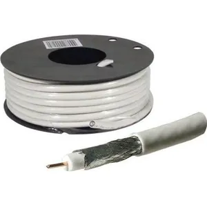 Câble coaxial pour antenne TV / Satellite (rouleau de 25 mètres)Vendu parcdiscount