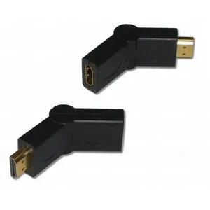 AUCUNE Adaptateur câble HDMI mâle / femelle, rotatif pas cher