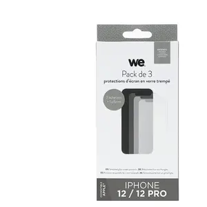 Pack We 3 Verres Trempes Iphone 12/12 Pro