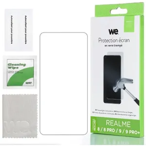 Comparateur de prix : WE Verre trempé REALME 9 / 9 PRO +: Protection écran - anti-rayures - ...