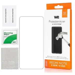 WE *** Verre trempé XIAOMI REDMI NOTE 8 2019 / 8 2021 pas cher