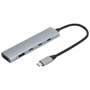Hub USB C 5 ports, 2 ports USB A 3.2 gen 1, 2 ports USB-C 3.2 gen 1 su... pas cher