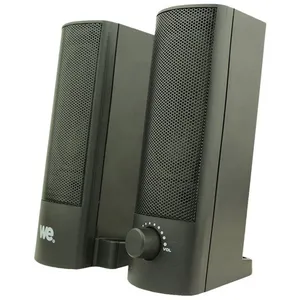 Comparateur de prix : Enceintes 2.0 - WE - 2 x 2.5W - Couleur Noir - Puissance 5W - Filaire