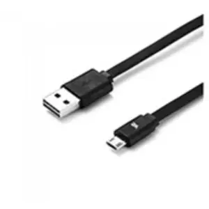 WE WEUSBMICROPLREV100N câble USB USB 2.0 1 m USB A Micro-USB B Noir