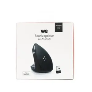 Souris verticale - WESOURERGOSFILG - Ergonomique - Sans fil - 5 boutons - Noir pas cher